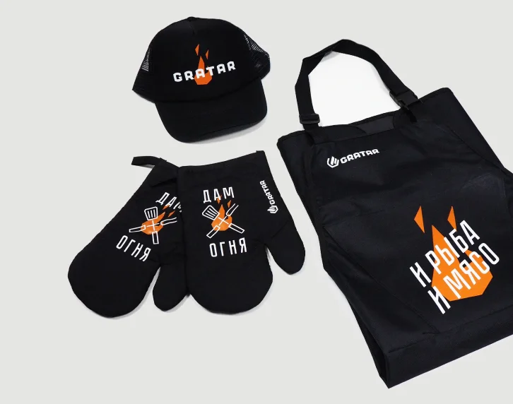 Кейс GRATAR — корпоративный мерч DTF